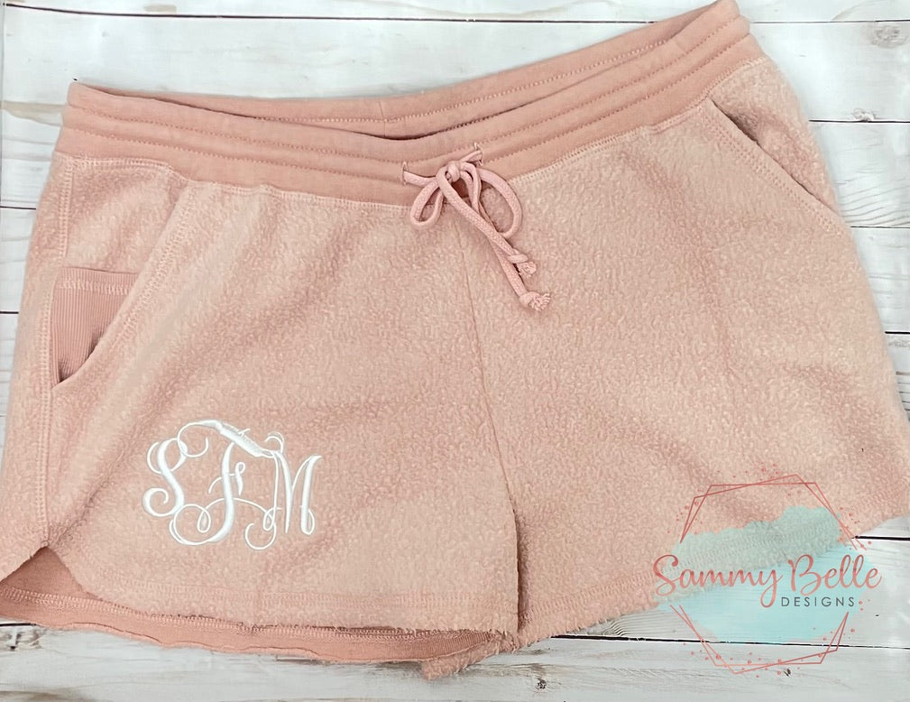 Pink embroidered monogram crewneck sweatshirt, Gift for her, bride to be sweater, custom pullover, personalized wife gift, bridesmaid gift
