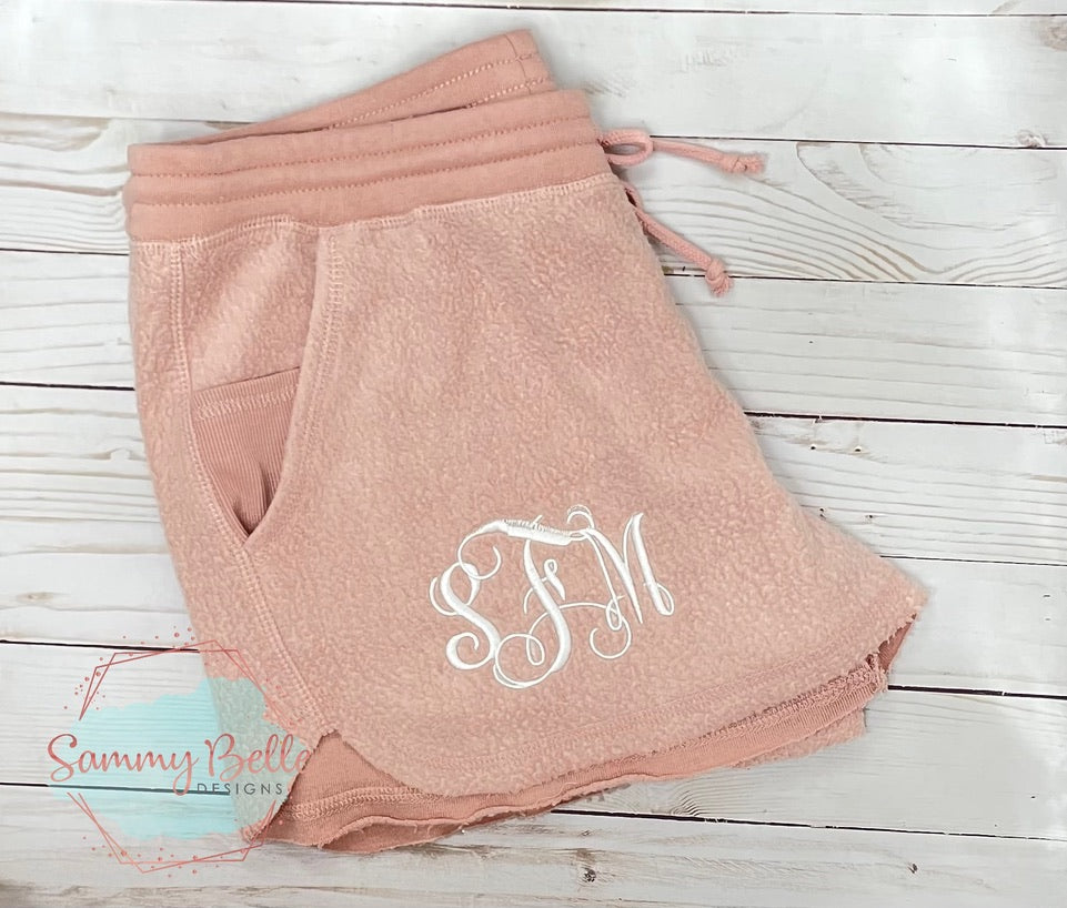 Pink embroidered monogram crewneck sweatshirt, Gift for her, bride to be sweater, custom pullover, personalized wife gift, bridesmaid gift